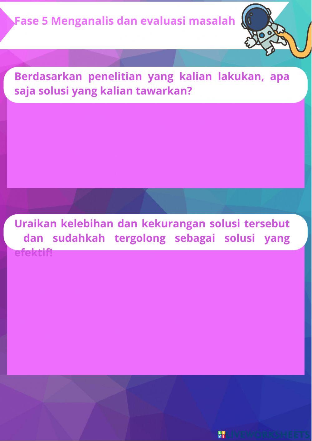 7 Rahasia Nilai Sempurna Latihan Contoh Soal Kelas 5 Tema 2 Subtema 3 Bahasa Indonesia
